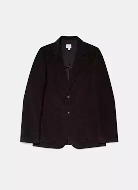 Men's Fine Corduroy Blazer in Coffee