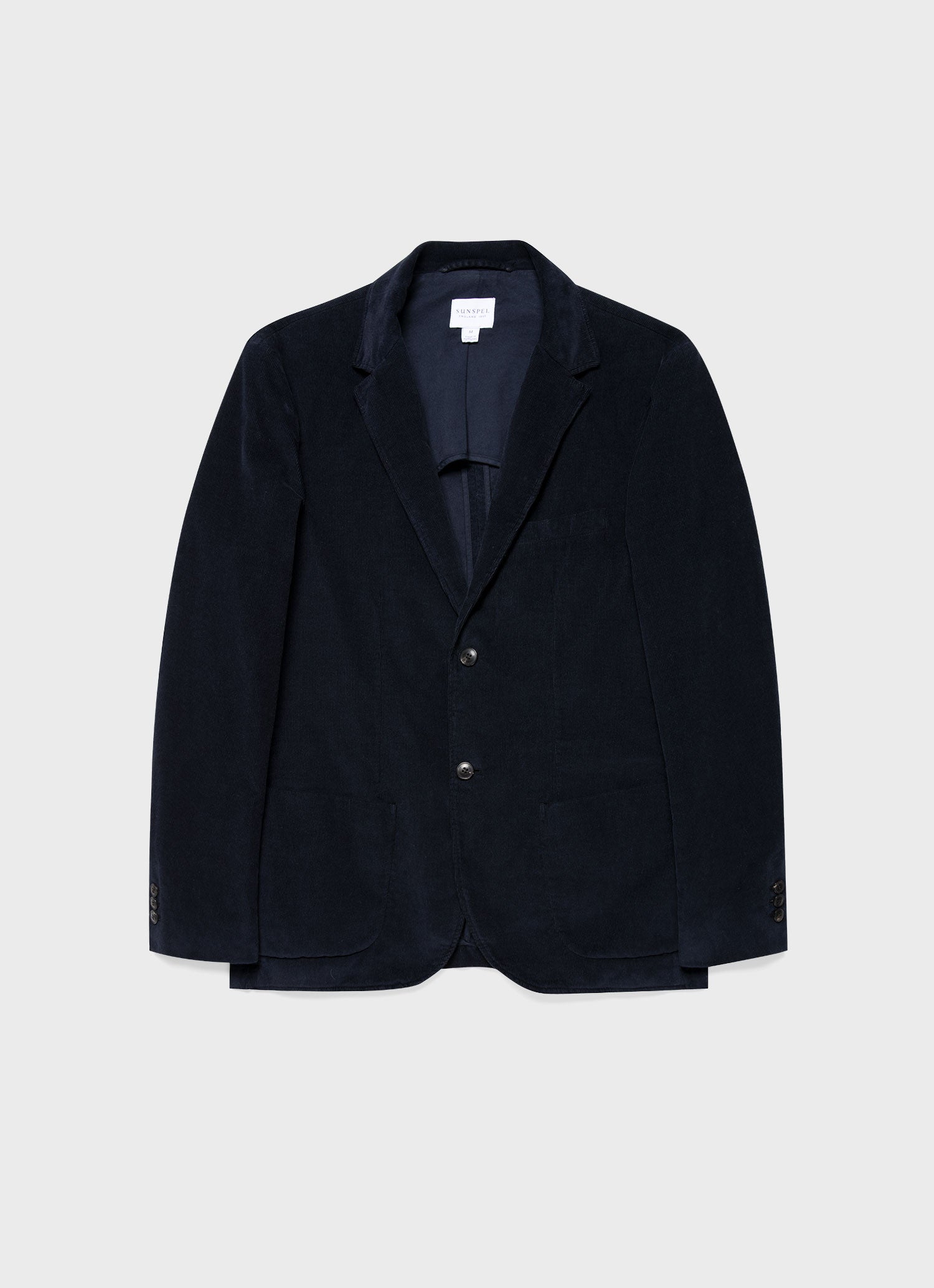 Men's Fine Corduroy Blazer in Navy