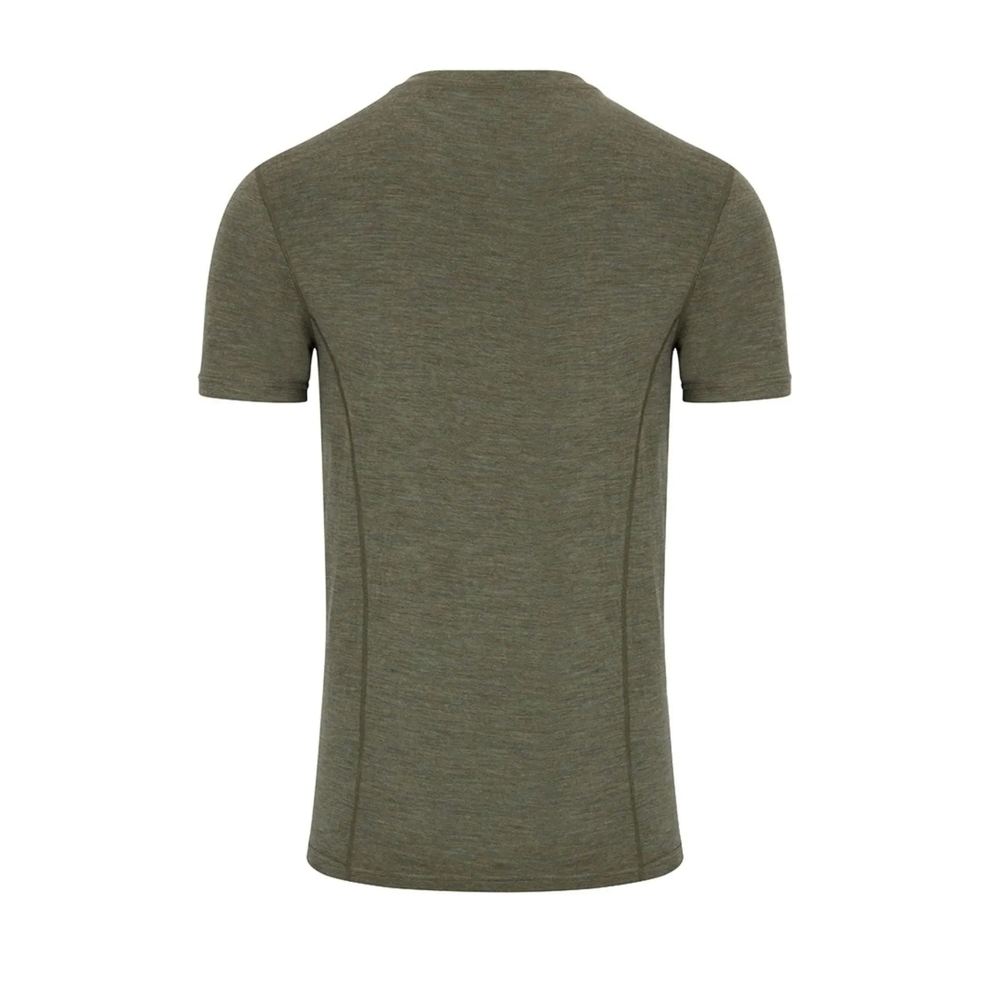 Mens Merino Wool Short Sleeved Base Layer Top