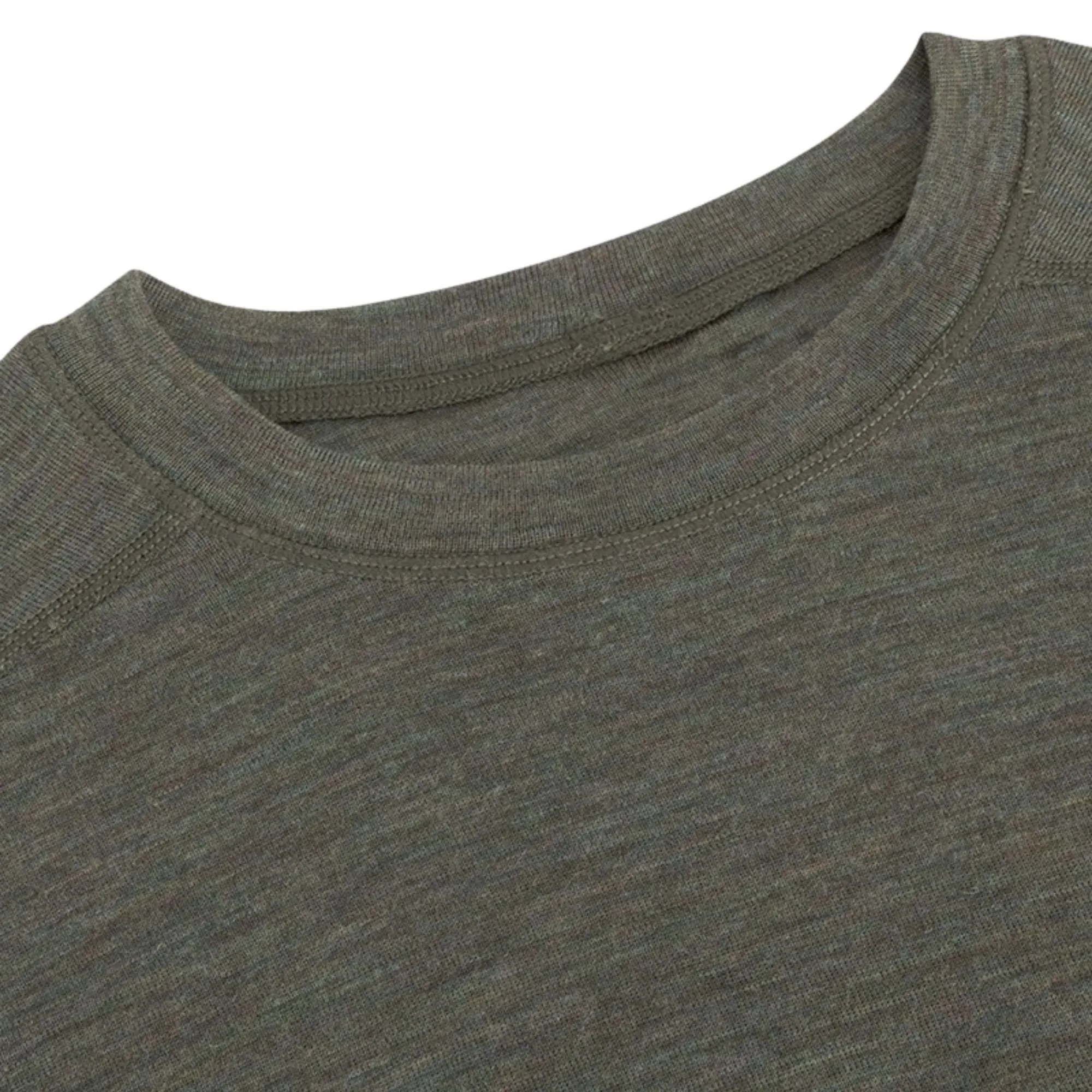 Mens Merino Wool Short Sleeved Base Layer Top