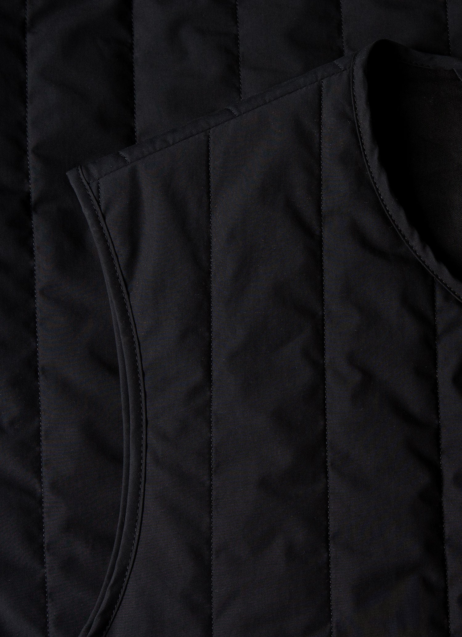 Men's Quilted Liner Gilet in Black