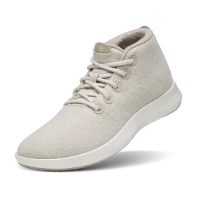 Men's Wool Runner-up Mizzles - Stony Cream (Natural White Sole)