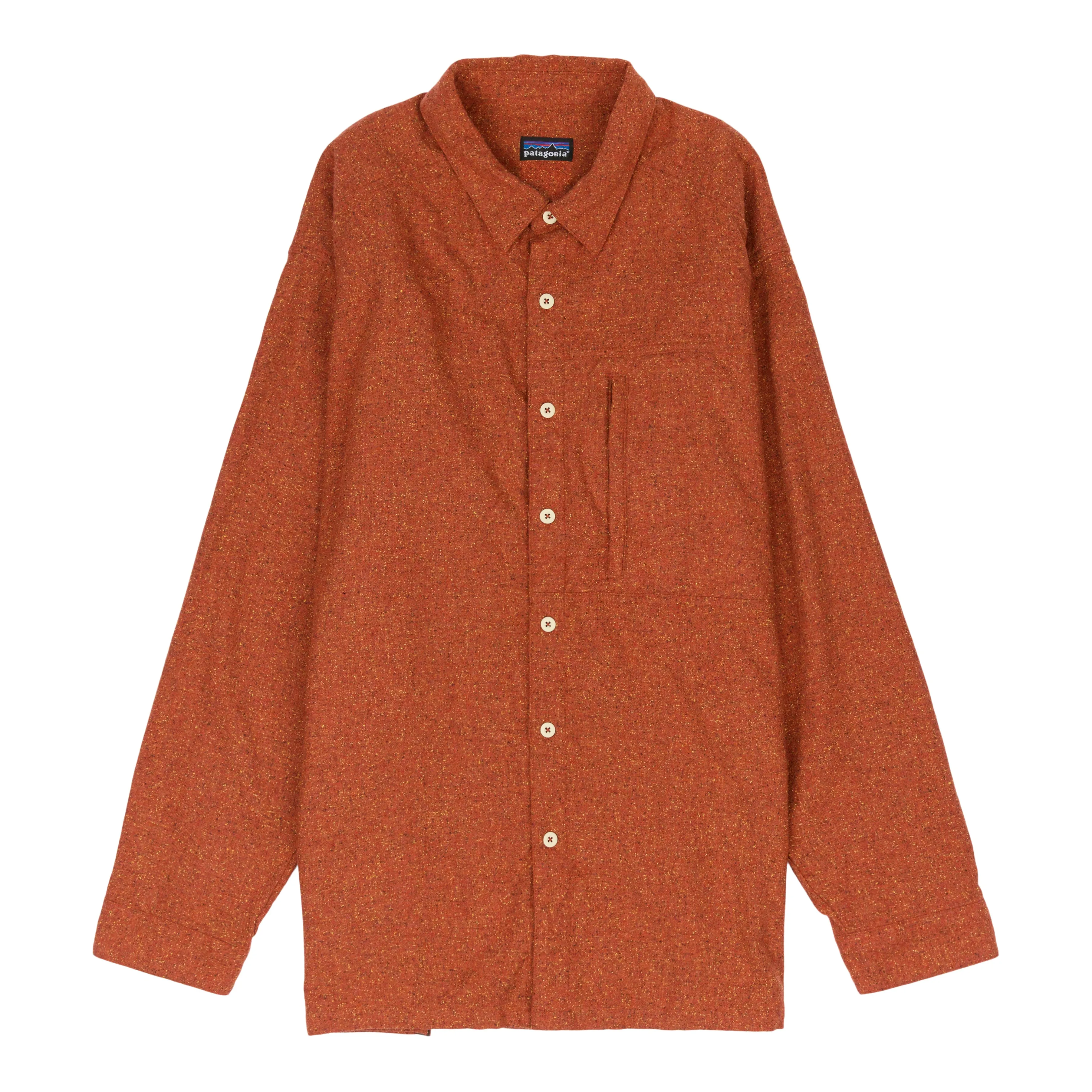 M's Flecked Wool Shirt