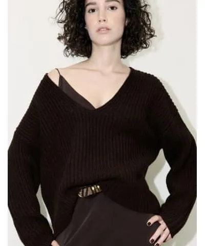 M&S X SIENNA MILLER Womens M&S X SIENNA MILLER Merino Wool-Rich Oversized Jumper With Cashmere