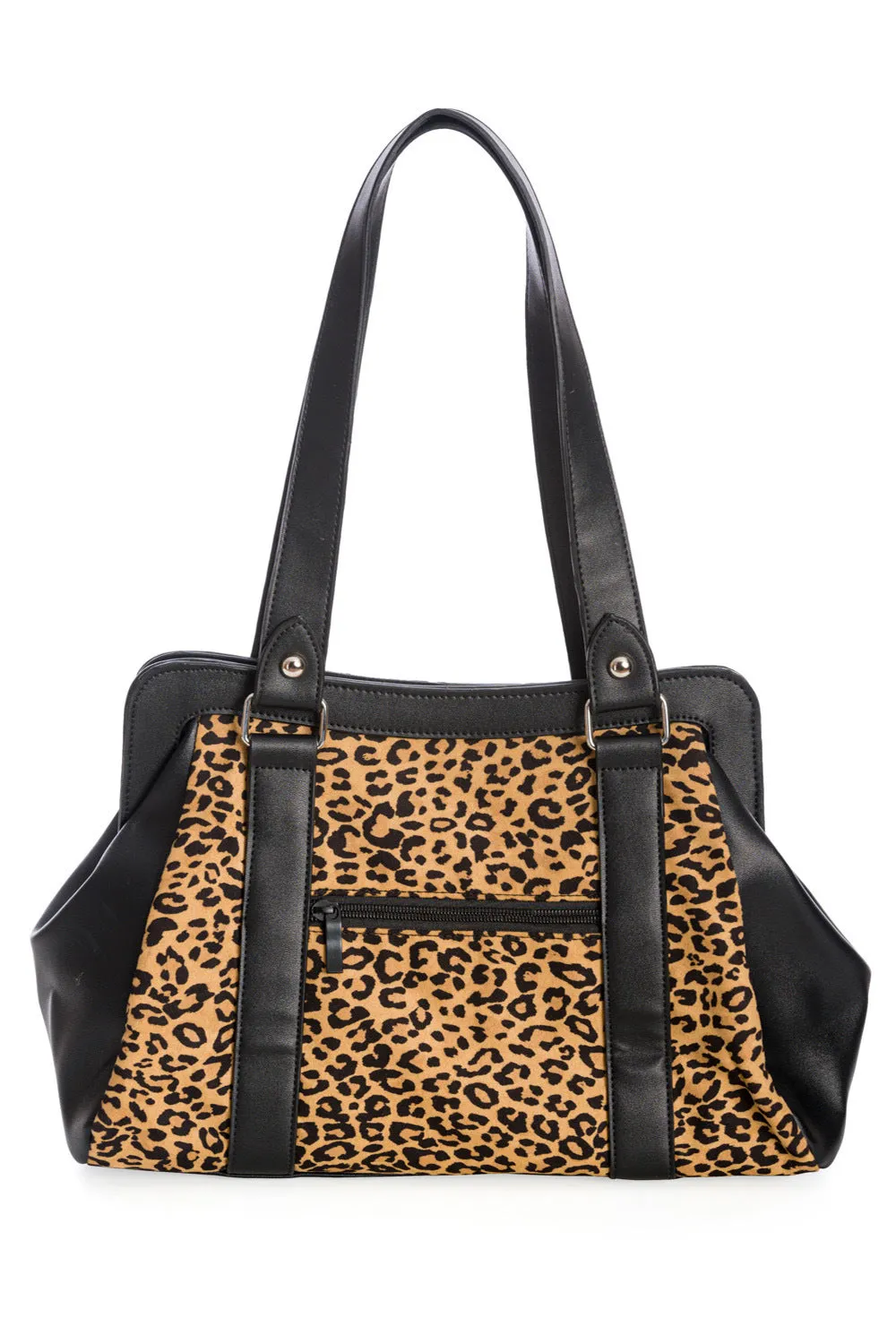 Night Wings Bat Leopard Bag