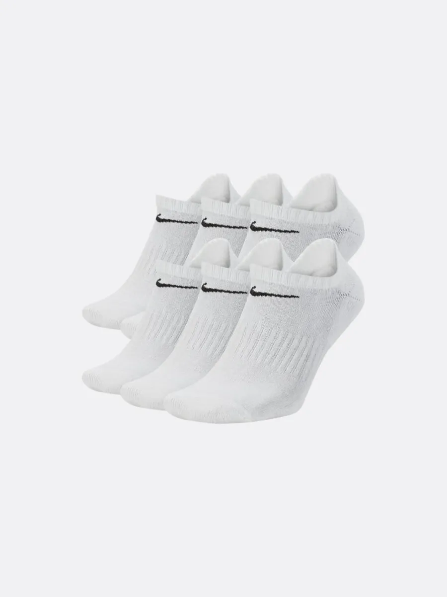 Nike - Accessories - Everyday Ankle Socks 6PK - White/Black