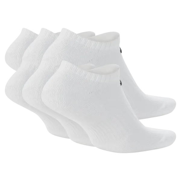 Nike - Accessories - Everyday Ankle Socks 6PK - White/Black