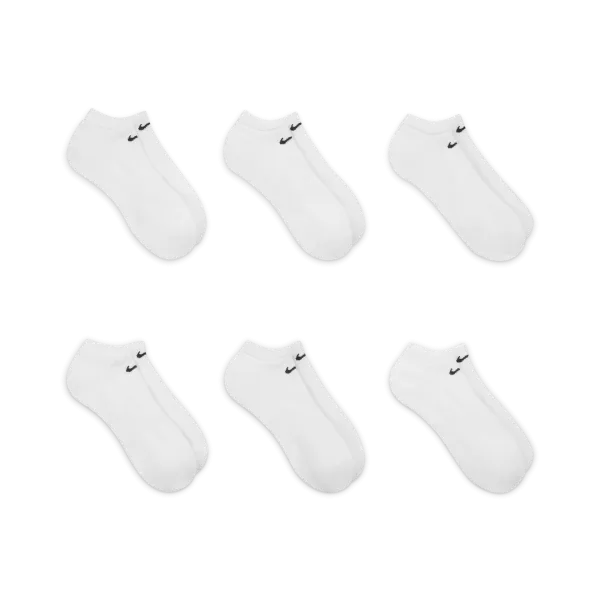 Nike - Accessories - Everyday Ankle Socks 6PK - White/Black