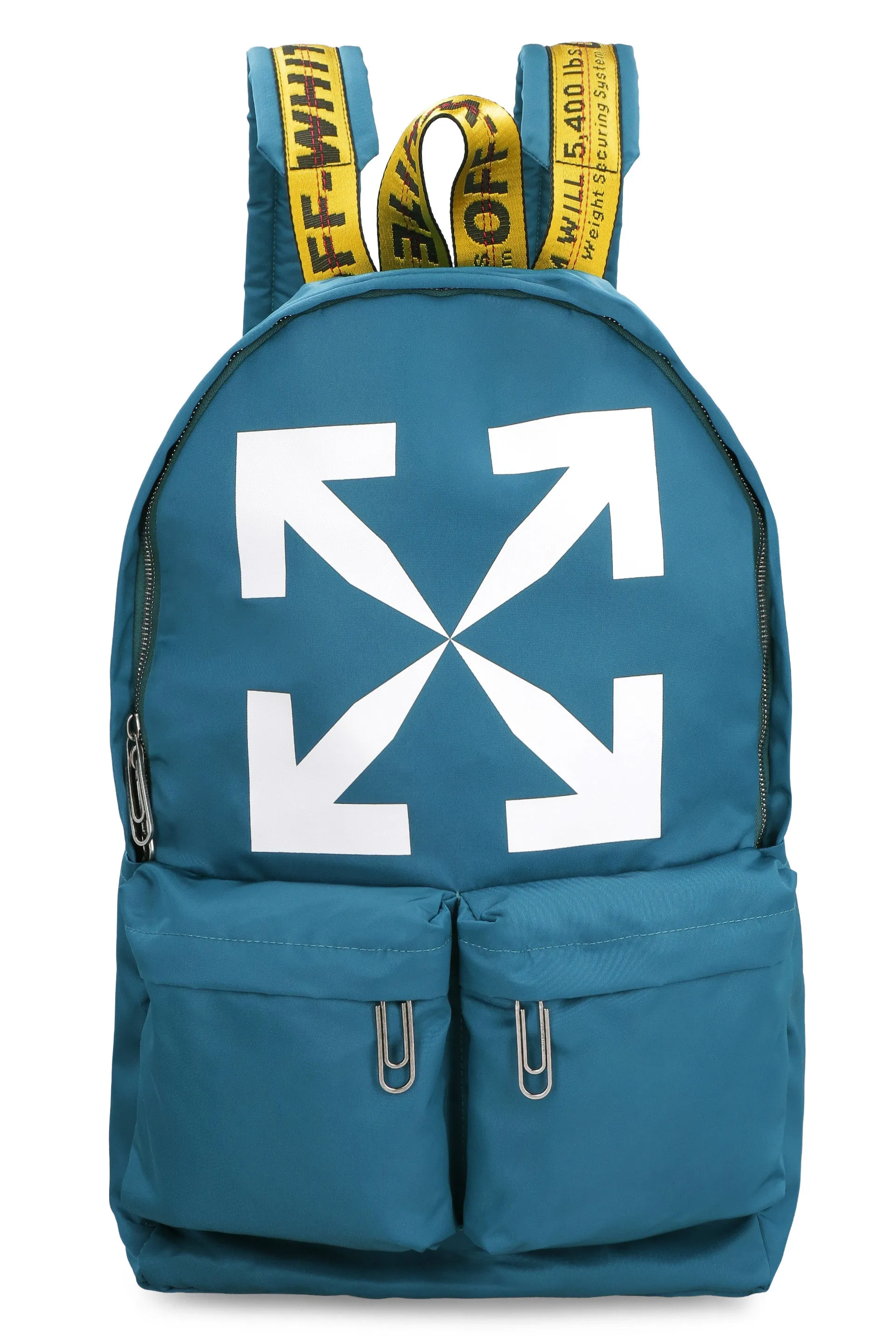 Off-White Arrows Printed Zip-Up Backpack