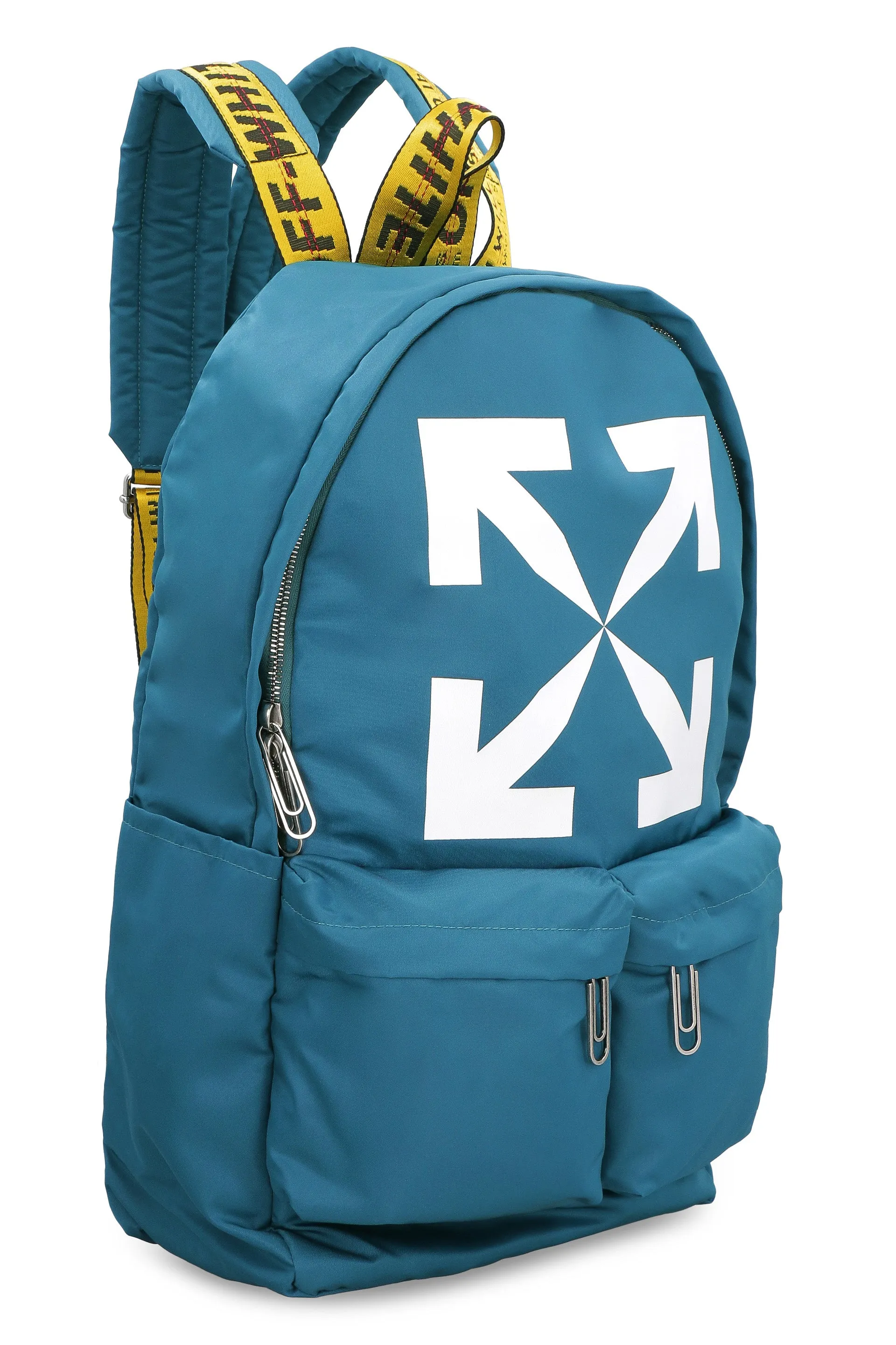 Off-White Arrows Printed Zip-Up Backpack