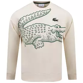 Oversize Print Croc Logo Sweat Lapland - SS23