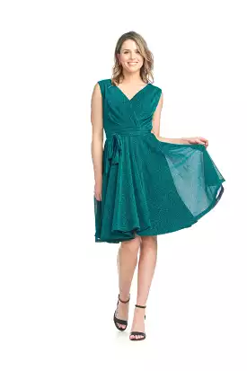 Papillon Emerald Dress - 15519