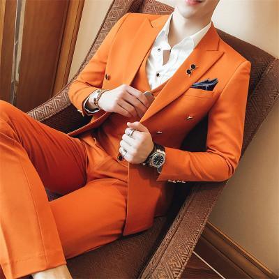 Private Meeting Slim Fit 3 Piece Suit