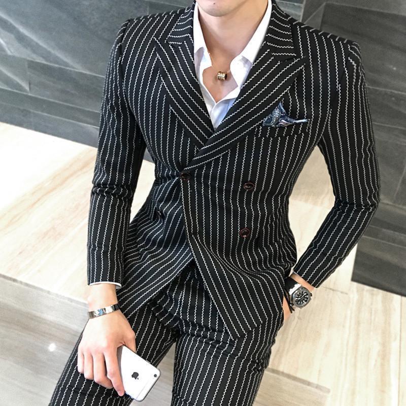 Richardson Three Piece Striped Suit