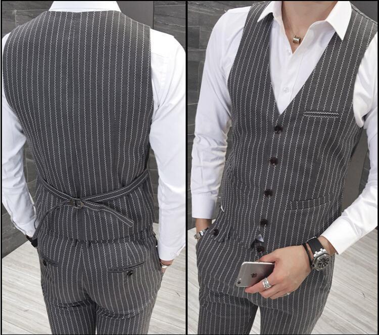 Richardson Three Piece Striped Suit