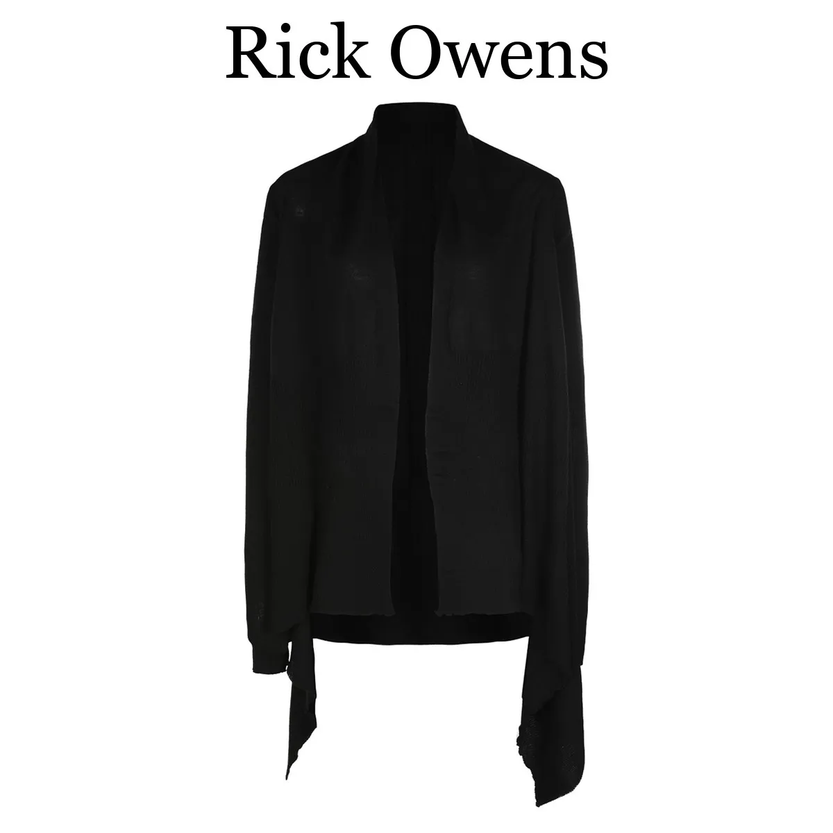 RICK OWENS  |Casual Style Wool Long Sleeves Plain Office Style