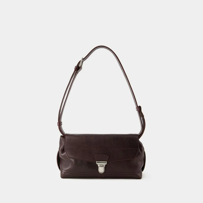 Small Gear Bag - Lemaire - Synthetic Leather - Dark Eggplant