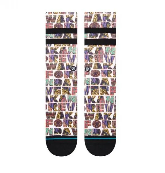 STANCE - Accessories - Wakanda Forever Sock - White