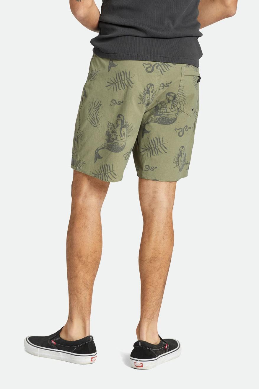 Temple Trunk - Olive Surplus/Charcoal