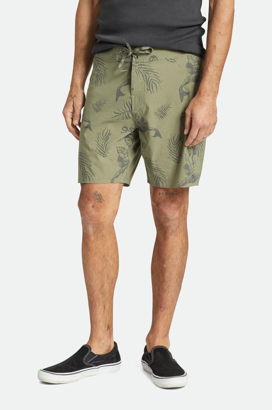 Temple Trunk - Olive Surplus/Charcoal