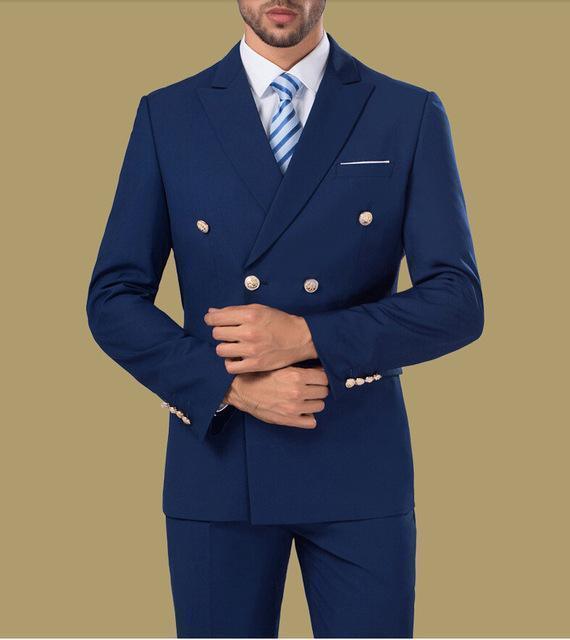 The Cube Double-Breasted 3 Piece Suit