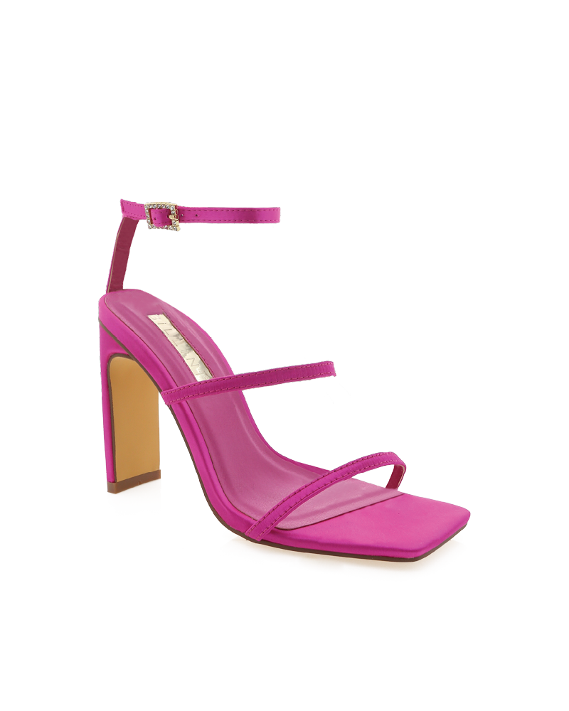 Tiaka Satin Strappy Heel