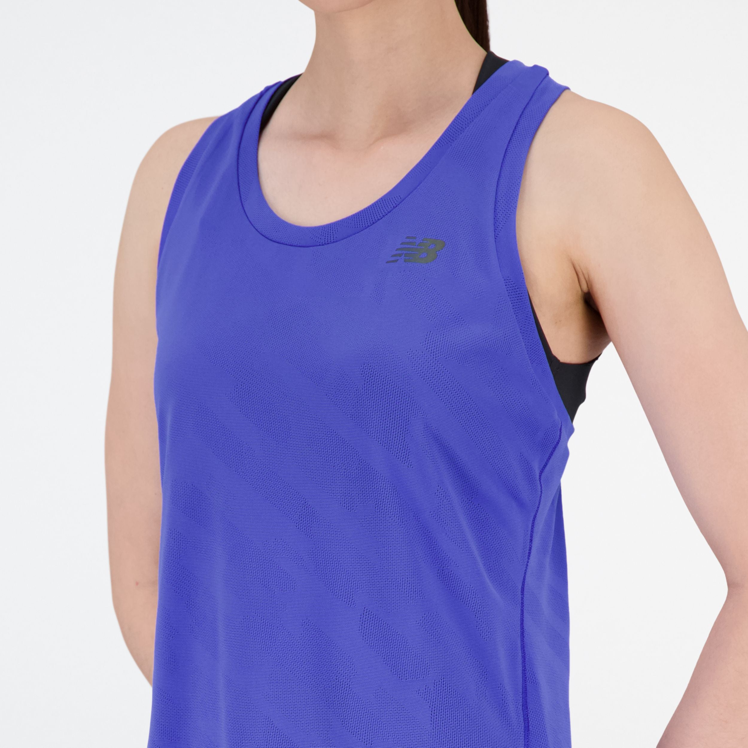 W New Balance Q Speed Jacquard Tank