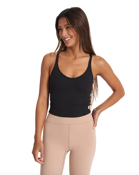 W Vuori Rib Crop Tank