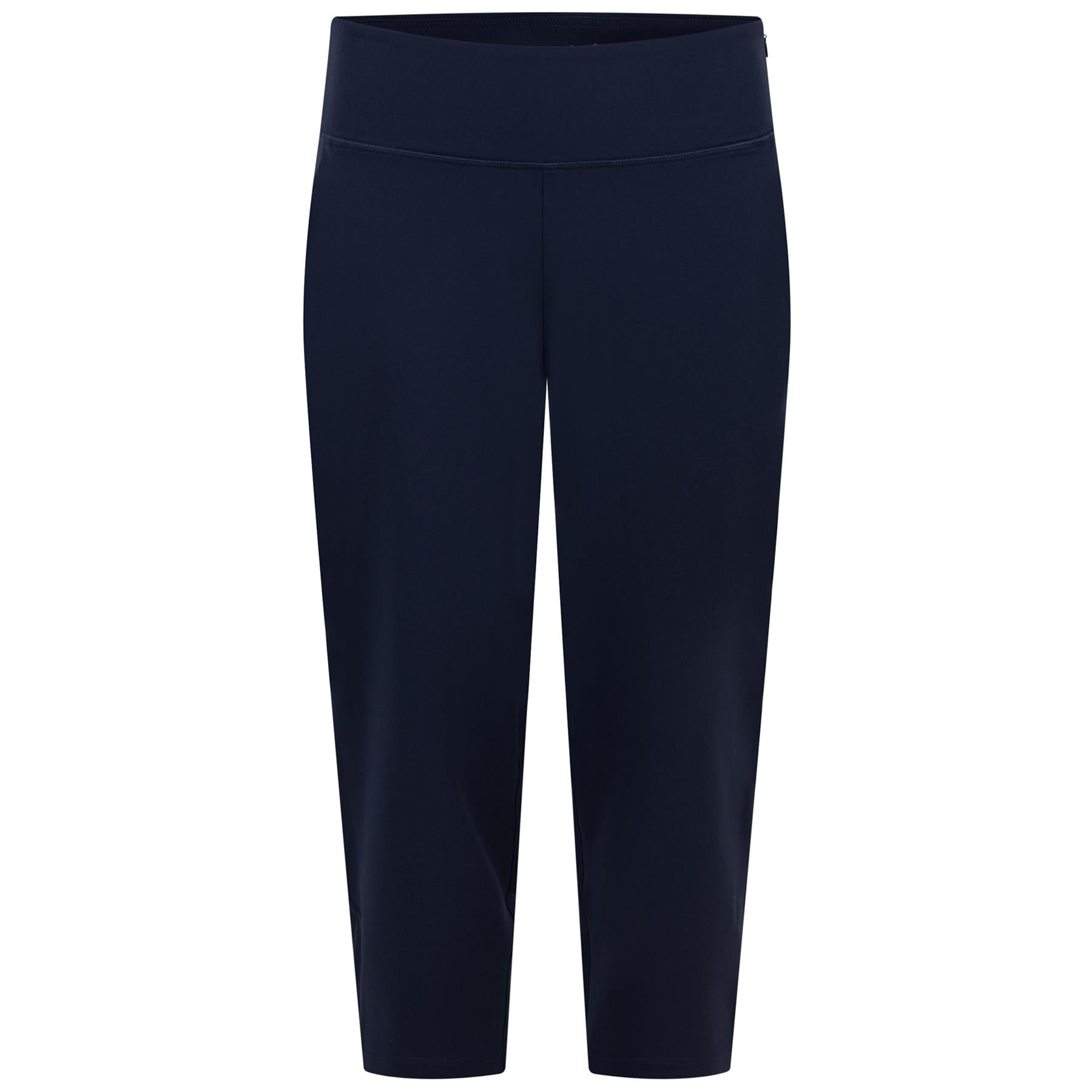 Womens Everyday Capri 3/4 Length Trousers Navy - SS24