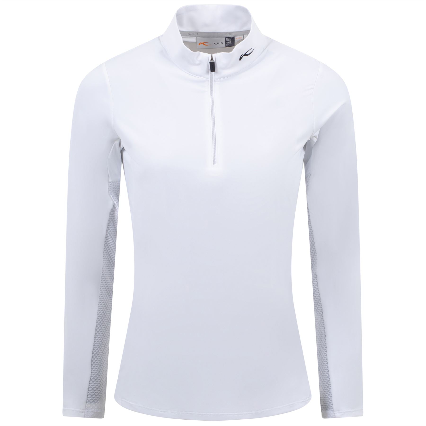 Womens Sunshine Sport Half Zip White - 2024