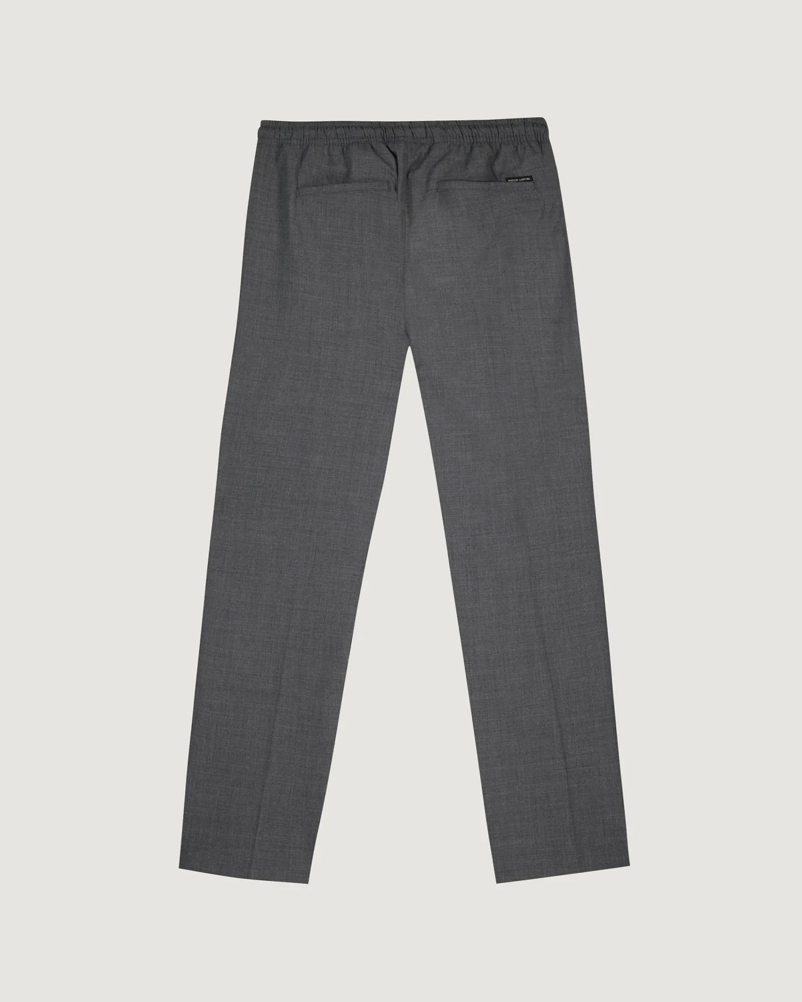 Wool arcade pants