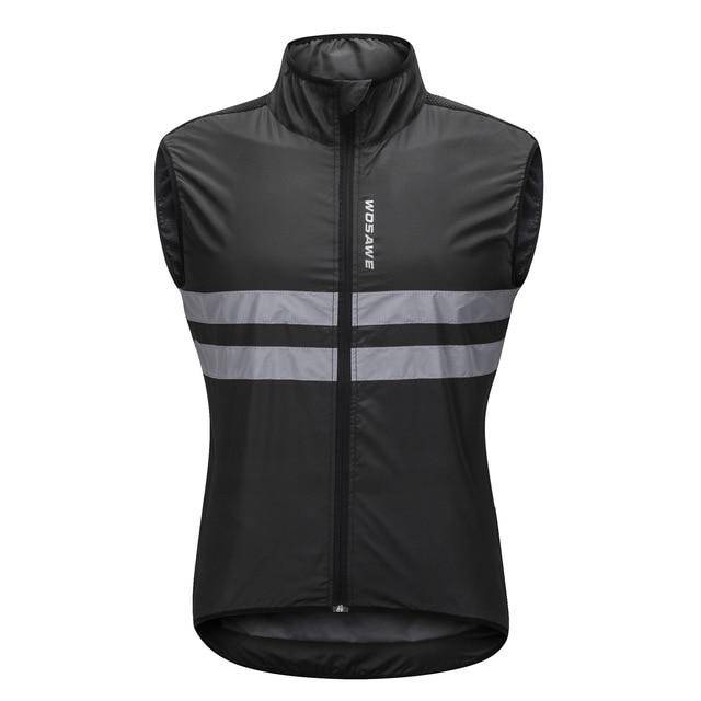 WOSAWE Windproof Cycling Jackets Hooded Men Riding Waterproof Cycle Clothing