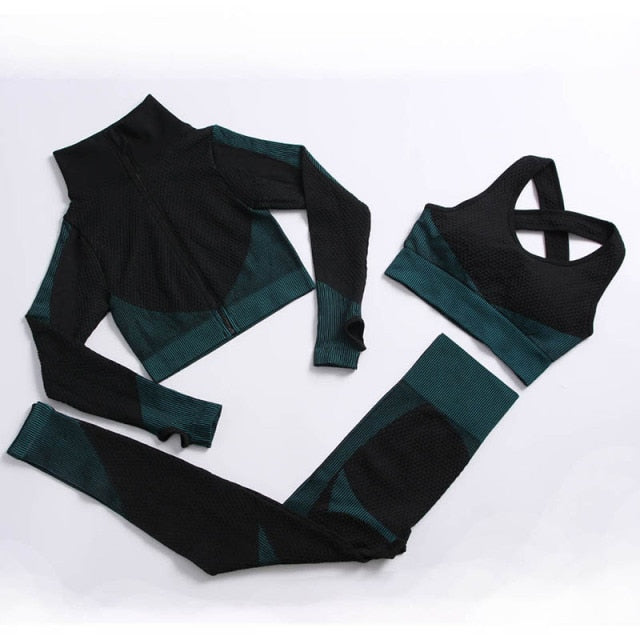 Yoga Set Workout women Sportswear Gym Clothing