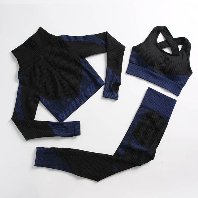 Yoga Set Workout women Sportswear Gym Clothing