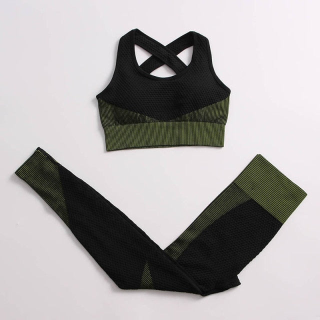 Yoga Set Workout women Sportswear Gym Clothing